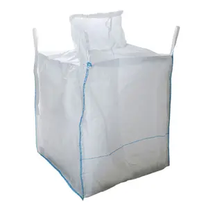 Tas besar plastik PP 1000Kg 2000Kg tas Jumbo Polipropilena tenun