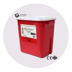 syringe disposal safety 2gallon sharp waste bin container safety box with needle