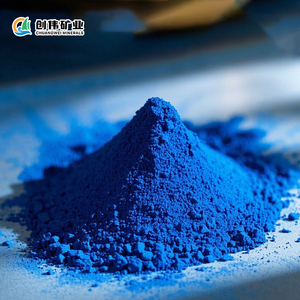 Pigmento di Colore Durevole in Polvere di Ossido di Ferro Blu <span class=keywords><strong>a</strong></span> Microni Fini, Certificato ISO14001, di Qualità Superiore per Masterbatch Plastico - Product Image 1