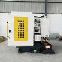 Mesin Bor dan Tap Otomatis T6 Pusat Pemesinan CNC Vertikal 3 Axis Syntec 22MA Mesin Milling CNC Vertikal