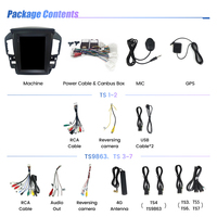 MEKEDE voiture-play Android auto voiture 9.7 pouces voiture 360 caméra panoramique GPS BT FM AM écran pour Lexus RX RX300 1997-2003