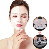 Masker Wajah Lembaran Hidrogel Kolagen Vitamin C Pemutih Melembapkan Berkualitas Tinggi OEM Label Pribadi