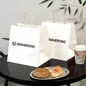 Manufacturer Wholesale <b>Cheap</b> Luxury Gift Shopping Kraft Paper Bags Bolsas De Regalo Sac En Papier With Custom Logo - Product Image 1