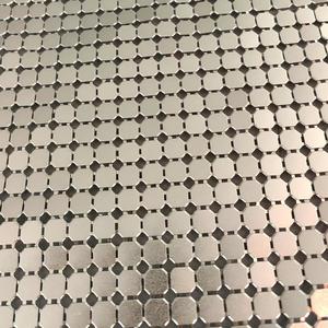 Custom Size Sparkling Mirror Metal <b>Sequin</b> Mesh Fabric Iridescent Aluminum Mesh Cloth For Restaurant Bar Background Decor Screen - Product Image 5