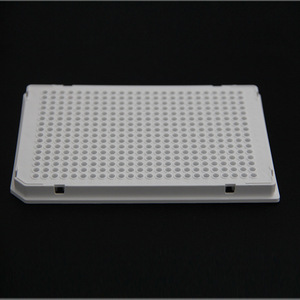 แผ่นเพลท PCR ยี่ห้อ Yongyue Medical 384 หลุม ขนาด 40 ไมโครลิตร ก้นแบน สีขาว ป้องกันการรั่วซึม ฆ่าเชื้อได้ สำหรับห้องปฏิบัติการ - Product Image 3