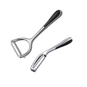 Éplucheur de légumes classique en acier inoxydable, éplucheur manuel pour pommes de terre, carottes et concombres, outil de cuisine multifonctionnel - Product Image 1