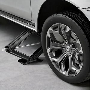 Cric de remorque 5000 lb, crics à ciseaux, stabilisateur de camping-car, ensemble de crics à ciseaux de nivellement, cric stabilisateur robuste avec poignée à manivelle et douille - Product Image 2
