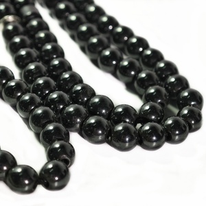 Tasbih Étnico de Hematita Natural Magnética, Marca YASEEN, 8mm, 99 Cuentas, Anti-Estrés, Elegantes Cuentas de Oración Islámicas para Hombres y Mujeres - Product Image 1