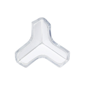 Anti-Collision Corner <b>Protectors</b> L Shape Soft Silicone Adhesive Child Safety <b>Table</b> Cabinet Window <b>Edge</b> Guards - Product Image 3
