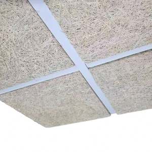 Paneles <span class=keywords><strong>de</strong></span> Madera Acústicos <span class=keywords><strong>de</strong></span> Alta Calidad <span class=keywords><strong>para</strong></span> Techo y <span class=keywords><strong>Paredes</strong></span>, Paneles <span class=keywords><strong>de</strong></span> Fibra Aislantes con Borde Biselado - Product Image 1