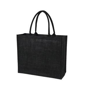 Meilleure qualité <span class=keywords><strong>sac</strong></span> à provisions en jute personnalisé sacs de chanvre en gros avec bouton - Product Image 5