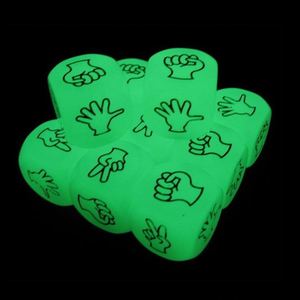 CY High Quality Glow Plastic Adult Game Sex Position <b>Dice</b> Luminous Love Sexual Sex <b>Dice</b> Set - Product Image 4