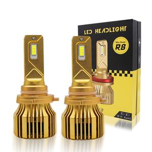 Faros delanteros para coche, bombillas antiniebla R8 H4 110W 20000LM LED H7 canbus H1 H3 H11 9005 9006 55W 20000lm 6000K - Product Image 1