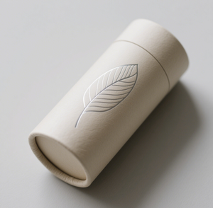 Tubo de Papel Kraft Ecológico con Logotipo Personalizado, Estampado Plateado, Diseño de Embalaje Cilíndrico Reciclable para Sombrillas y Almohadas - Product Image 2