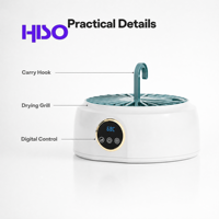 Séchoir à linge manuel portable et compact 600W, économe en énergie, avec minuterie 241-480 min, 5-9,9 kg, pour intérieur, extérieur, hôtel, voyage, dortoir