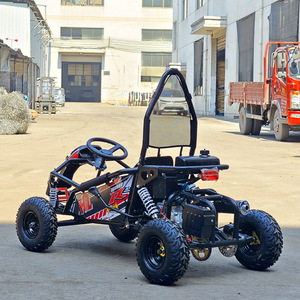 <span class=keywords><strong>Kart</strong></span> à Pédales Tout-Terrain "Dune Buggy" à Chaîne, Moteur Essence 125 CC, pour Enfants et Adultes, Vitesse 50 km/h, Idéal pour Drift en Extérieur et Parcs à Thème - Product Image 3