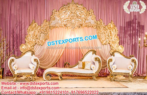 Mehndi-escenario con temática árabe para boda musulmana, escenario colorido, estilo árabe, Sangeet, escenario asiático, función nocturna, configuración de escenario - Product Image 2