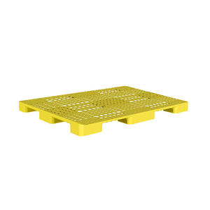 Paleta de Plástico Duy Tan 1210-WGTZ 120x120cm, Estática, 3000kg, HDPE, de Una Sola Cara, Entrada de 4 Vías, para Transporte de Carga - Product Image 3