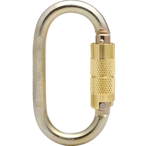 คาราไบเนอร์อัตโนมัติ Kanle 6.1x10.5 อลูมิเนียมอัลลอยด์ พร้อมตัวล็อคเพื่อความปลอดภัย อุปกรณ์ปีนเขาและกิจกรรมกลางแจ้ง แบบตะขอรูปตัว O - Product Image 1