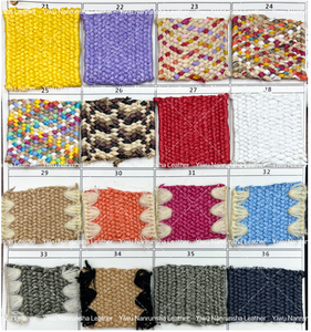 Nuevo Cinturón de <span class=keywords><strong>Rafia</strong></span> Elástico para Mujer con Hebilla Cuadrada de Estilo Bohemio y Colorido, Tejido a Mano, de Madera, Artículo de Moda Vintage, ¡Gran Venta! - Product Image 6