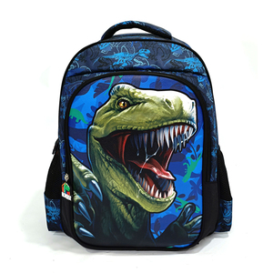 Vente en gros de sac à dos personnalisé pour garçons avec impression de dinosaures sac à dos scolaire pour enfants et étudiants - Product Image 2