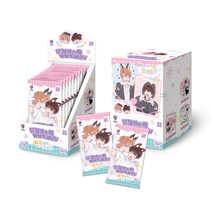 การ์ดสะสมชุดที่ 2 ซีรีส์น้องหมาคาบาว 36 กล่อง ขายส่ง การ์ดน่ารักจากซีรีส์ Fox-Hound Cute Bond ของเล่นเด็ก - Product Image 1