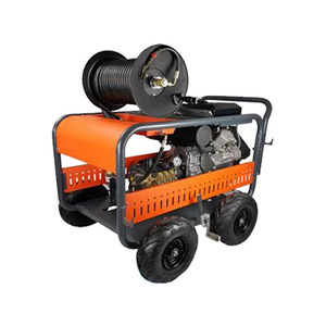High Pressure Cleaning Machine 6 Hp 3.0-3.9 Gpm Cold Water Industrial Sewer Dredging Mobile Type - Product Image 3