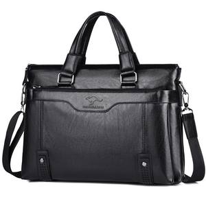 2023 borsa per Laptop da uomo borsa a tracolla da ufficio per Computer in pelle PU borsa da uomo borsa a mano valigetta in pelle Laptop Business for <span class=keywords><strong>Men</strong></span> Top - Product Image 1
