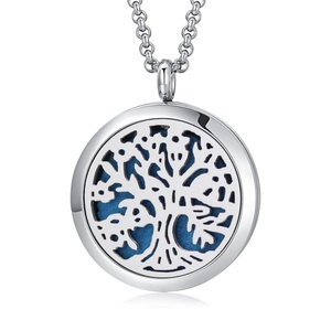 Best Selling Women's Bohemian Style 18K Gold Plated Link Essential Oil Aromatherapy Diffuser <b>Locket</b> Pendant for Anniversary - Product Image 2