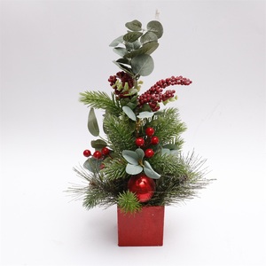 New Designs Wholesale Green PVC <strong>Christmas</strong> Table <strong>Top</strong> Decorated <strong>Tree</strong> New Trend Mini <strong>Christmas</strong> <strong>Tree</strong> - Product Image 2