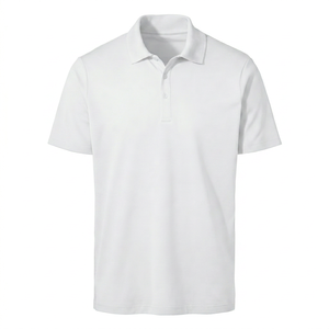 Polo pour homme en gros, personnalisable avec logo, manches courtes, respirant, décontracté, uniforme de golf, t-shirt polo d'entreprise, direct usine - Product Image 1