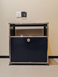 Armoire de rangement modulaire pliable grande capacité - Étagères de bureau et d'appartement en acier inoxydable, design moderne, certifiées pour le stockage en vrac - Product Image 2