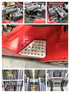 Carretillas elevadoras contrapesadas de alto rendimiento de 3 toneladas, altura de elevación, carretilla elevadora diésel de 4,5 M con transmisión automática, neumáticos sólidos - Product Image 5