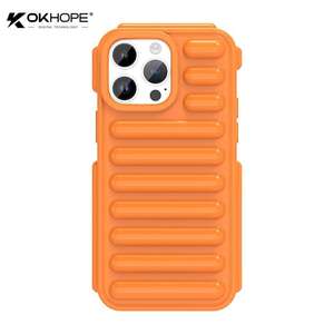 Stock d'usine étuis de téléphone portable renforcés en TPU lunettes surélevées de protection supplémentaire Texture antidérapante pour <span class=keywords><strong>iPhone</strong></span> pour Samsung Google - Product Image 3