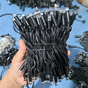 Không thấm nước ngoài trời <span class=keywords><strong>LED</strong></span> Cổ Tích chuỗi đèn 10m 100Led IP65 chất liệu cao su ấm trắng/lạnh trắng cho cây - Product Image 1