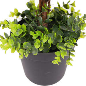 Topiaire Artificielle Arbre à 3 Boules en <span class=keywords><strong>Buis</strong></span> Synthétique 120cm Écologique Résistant aux UV Ignifuge Aspect Naturel Intérieur - Product Image 4