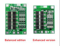 Module de protection BMS PCB pour batterie Li-ion 3S 4S 40A 18650 avec équilibrage pour moteur de perceuse 14.8V 16.8V Lipo