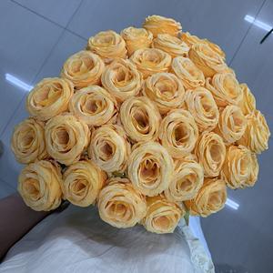 Flores rosas artificiales Regalos del Día de San Valentín Rosas de seda 36 cabezas Ramo de brotes de rosas de boda para ramo de mano nupcial - Product Image 4