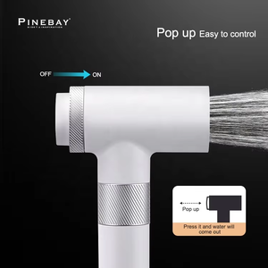 PINEBAY роскошный мастер для ванной комнаты, магнитный пластиковый портативный ручной набор для биде - Product Image 2