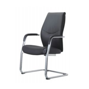 Silla de oficina moderna y cómoda de cuero 36019-1905C/BA - Product Image 1