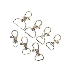 Alliage de zinc chien boucle métal porte-clés accessoires bricolage matériel bijoux articles en cuir bagages pivotant crochet boucle poisson rouge bouche - Product Image 4