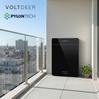 Système solaire de balcon extensible 2,4 kW/5,12 kWh, prêt à l'emploi, pour économie d'énergie domestique en appartement