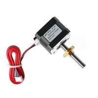 Moteur pas à pas linéaire hybride NEMA 17 50-100mm Tr8 * 2 avec câble de 2mm et pas de 2mm pour contrôle similaire à NEMA 23