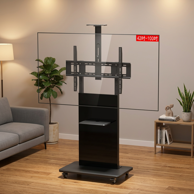 New Design Movable TV Cart 42