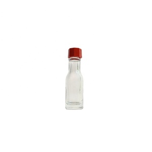 3.7ml 1/8ozミニガラススパイスチルソースガラスボトル - Product Image 1