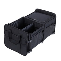 Personnalisable 3 compartiments Oxford sac de luxe coffre organisateur fermeture éclair pliable robuste Durable étui à usage spécial Portable