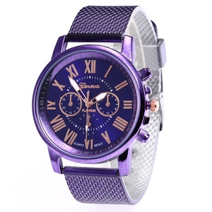 Reloj de cuarzo <span class=keywords><strong>Geneva</strong></span> para Mujer, cronógrafo con correa de malla, bajo precio - Product Image 1