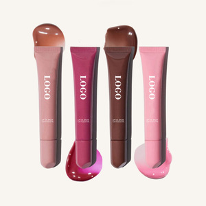 Squeeze Lip Glaze Hidratante Impermeável Lip <span class=keywords><strong>Balm</strong></span> Private Label Glitter Nutritivo Vegan Alto-brilho Plump Lip Gloss - Product Image 5