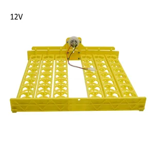 Hot Sale 132 Quail Eggs Turn Tray New Incubator Automatic Incubator pigeons and other Birds egg tray With 12v Motor