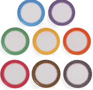 Cinta transportadora de plástico colorida japonesa, platos para servir <span class=keywords><strong>Sushi</strong></span>, plato de comida de melamina, plato giratorio para <span class=keywords><strong>Sushi</strong></span>, vajilla redonda - Product Image 6